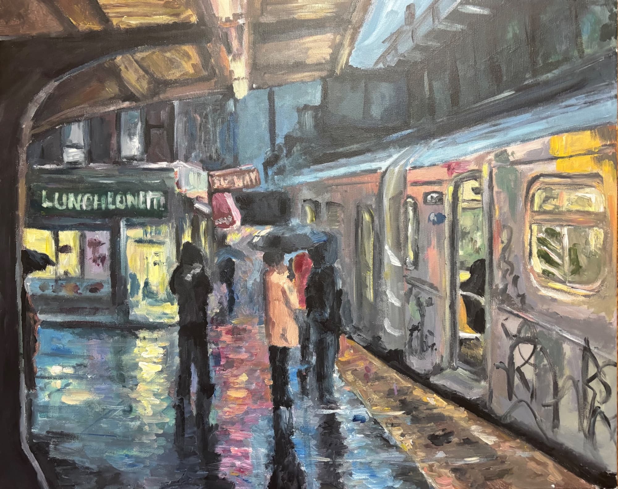 Rainy Subway, 2026.